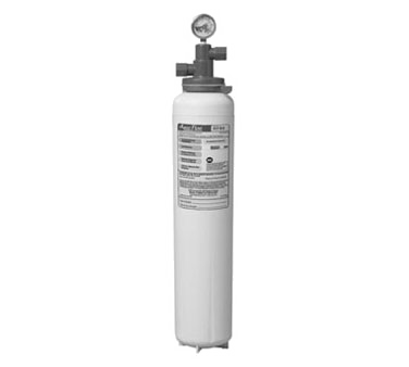 3m Purification ICE190-S 3m™ Water Filter System With Shut-off Valve & Gauge, 23-5/8"h X 5"d, Standard Water, Single Vessel, 1/2"fnpt, Max Pressure Of 125 Psi At 100°f, For Cyst, Bacteria, Sediment, Chlorine Taste And Odor, Scale, .2 Micron Rating, 5 Gpm Flow Rate, 54,000 Ga