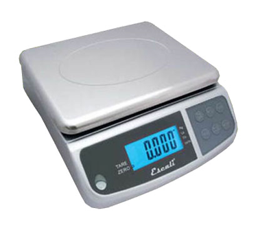 Escali M3315 M-series Digital Scale, 33 Lb X .2 Oz/ 15 Kg X 5g, Measures In Grams, Pounds, Ounces & Pounds + Ounces, Memory, Hold & Parts Counting Feature, Lcd Display With On/off Switch For Blue Backlight, Additional Display On Back Of Unit, Stainless Steel Remo