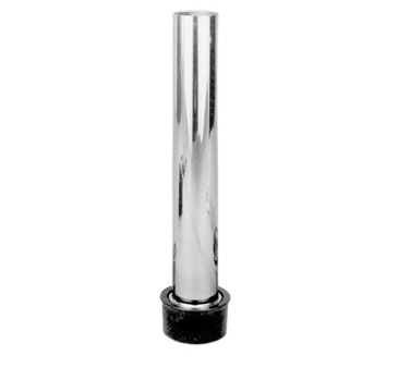 Fmp 102-1072 Overflow Tube, Fits Drains With 1-3/4" Id, 12" H, Nickel Plated Brass, Fits #102-1065