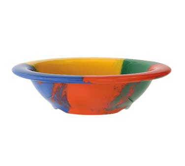 G.e.t. Enterprises B-454-CE Diamond Celebration™ Bowl, 4-1/2 Oz. (5 Oz. Rim Full), 4-3/4" Dia. X 1-1/4" Deep, Round, Break-resistant, Dishwasher Safe, Melamine, Nsf