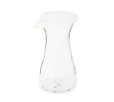 G.e.t. Enterprises BW-1025-PC-CL Wine/juice Decanter, 8.4 Oz. (1/4 Liter Rim Full), 3" Dia. X 6" Tall, With Lid, Polycarbonate, Clear