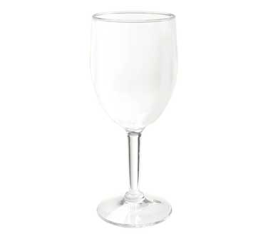 G.e.t. Enterprises SW-1404-1-SAN-CL Wine Glass, 8 Oz. (8.8 Oz. Rim-full), 2-3/4" Dia., 7" Tall, San, Nsf, Clear