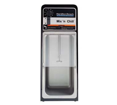 Hamilton Beach 94950 Mix 'n Chill® Drink Mixer, Single Spindle, For Hard Ice Cream & Candy Mix-ins, Variable Speed, On/off Switch, Stainless Steel Agitator, Splash Pan & Shield, 3/4 Hp, 120v/60/1-ph, 5.2amps, Ul, Csa, Ecsp, Nsf Listed, 1 Year Warranty