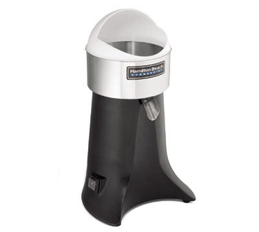 Hamilton Beach 96700 Electric Citrus Juicer, (3) Reinforced Reamer Sizes, Juice Spout, Large Stainless Steel Bowl, Acid-resistant Cast Aluminum Base With Enamel Finish, Abs Strainer, 120v/60/1-ph, 3amps, Culus, Nsf, Express Care Service Program, 2 Year Warranty