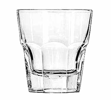 Libbey Glass 15240 Rocks Glass, 8 Oz., Duratuff®, Gibraltar®, (h 3-5/8"; T 3-3/8"; B 2-1/2"; D 3-3/8")