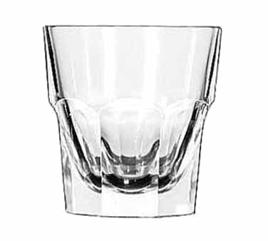 Libbey Glass 15245 Rocks Glass, 7 Oz., Tall, Duratuff®, Gibraltar®, (h 3-3/8"; T 3-1/4"; B 2-1/2"; D 3-1/4")
