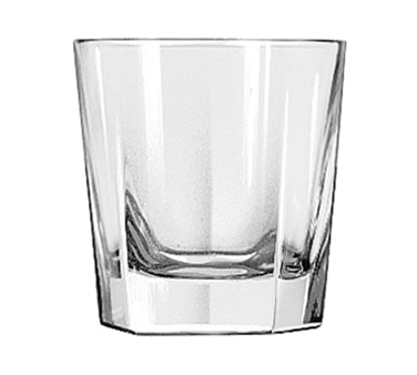 Libbey Glass 15480 Rocks Glass, 7 Oz., Duratuff®, Inverness, (h 3-1/4"; T 3-1/8"; B 2-7/8"; D 3-1/8")