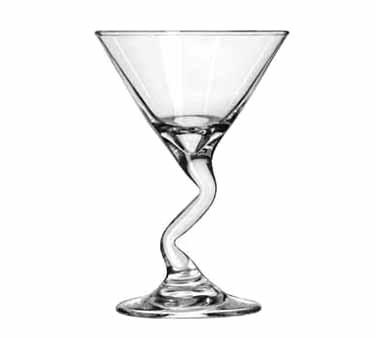 Libbey Glass 37719 Martini Glass/mini-dessert , 5 Oz., Z-stem, (h 5-3/8"; T 3-7/8"; B 2-3/4"; D 3-7/8")