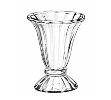 Libbey Glass 5115 Tulip Sundae Dish, 6-1/2 Oz., Glass, (h 4-7/8"; T 4"; B 3"; D 4")
