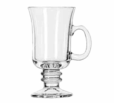 Libbey Glass 5295 Irish Coffee Mug/dessert, 8-1/2 Oz., With Handle, (h 5-7/8"; T 3-1/8"; B 2-3/4"; D 4-1/8")