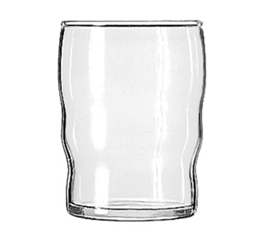 Libbey Glass 618HT Beverage Glass, 8 Oz., Safedge® Rim Guarantee, Heat Treated, Governor Clinton ®, (h 3-5/8"; T 2-5/8"; B 2-3/8"; D 2-3/4")