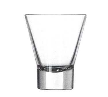 Libbey Glass 11058021 Rocks Glass, 8-1/2 Oz., Series V250, (h 4-1/8"; T 3-5/8"; B 2"; D 3-5/8")
