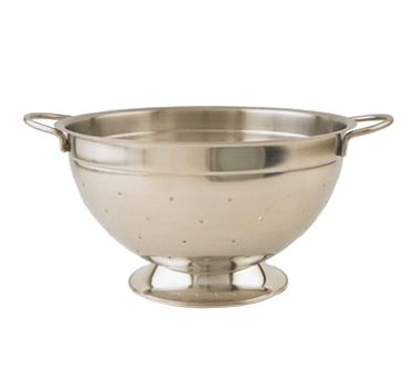 Libertyware COL08HD Colander, 8 Qt., Footed, Heavy Duty, Stainless Steel