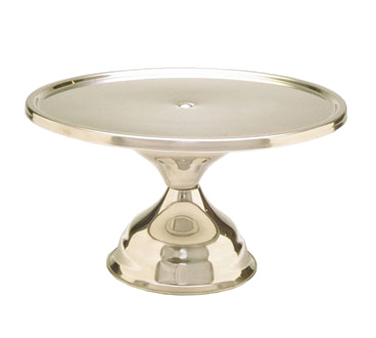 Libertyware CS13 Cake Stand, 13" Dia. X 7"h, Unassembled, Stainless Steel