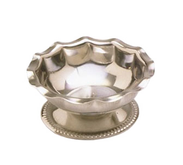 Libertyware SHWS3 Sherbet Dish, 3 Oz., Footed, Stainless Steel