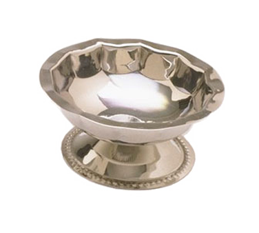 Libertyware SHWS5 Sherbet Dish, 5 Oz., Footed, Stainless Steel