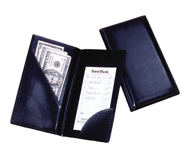 Menu Solutions CH770 Check Presenter, Double Panel, Maximum Check Size 4-3/4" X 8-3/4", Leatherette, Foam Padded Over Rigid Board, Hand Stitched & Sealed Edge, Black, In Stock (price Per Each/min. Order 12 Each)