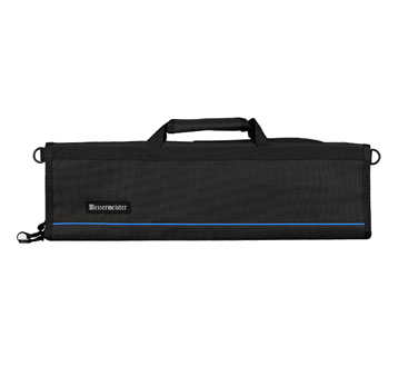 Messermeister 2066-8/B Knife Roll, 8 Pocket, Black