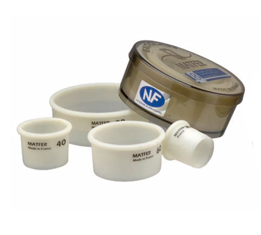 Matfer Bourgeat 150103 Exoglass® Pastry Cutter Set, Plain, Round, One-piece Composite Material, Non-deformable, Comfort Grip, Dishwasher Safe, Includes (8) Diameter Sizes: 1-1/8", 1-1/2", 2", 2-3/8", 2-3/4", 3-1/8", 3-1/2" & 4", Made In France