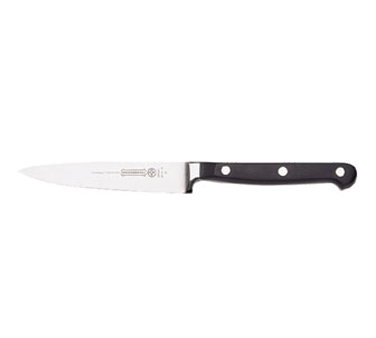 Mundial BP5111-4 Paring Knife, 4", Fully Forged High Carbon/no Stain Blade, Black Polyacetal Handle (gift Box)