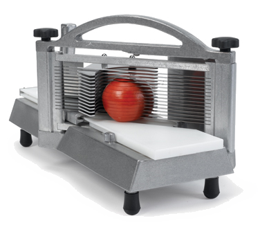 Nemco 56600-1 Easy Tomato Slicer Ii, 3/16" Compact Slice, Razor-sharp Blades, Pretensioned Cartridge Blade Assembly, Specially Placed Guards, Polyethylene Slide Board, Ergonomic Handle & Self-lubrication Track, Rubber Feet & Table Stop, Nsf