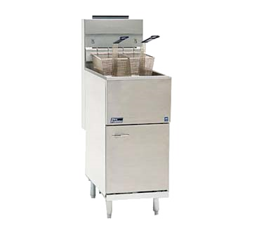 Pitco Frialator 35C+S Fryer, Gas, 35 Lb
