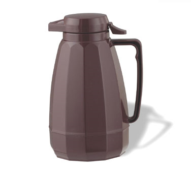 Service Ideas NG101BU New Generation™ Server, 1 Liter (33.8 Oz.), Retention: 2-3 Hours, Abs Body, Welded Seams, Reinforced Handle, Double-wall, Foam Insulated, Push-button Lid, Non-drip Spout, Burgundy
