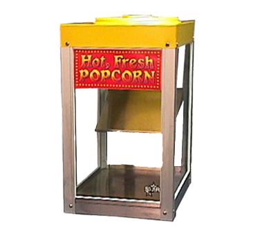 Star Mfg. 8C-12NCPW-120V Nacho Chip/popcorn Merchandiser, 12"lx15"dx23"h, Approximately 7 Lb. Capacity, Top Loading With Rear Dispensing Door, Heated Interior With Display Light, Aluminum/stainless Steel Frame, Glass Sides, 125 Watts