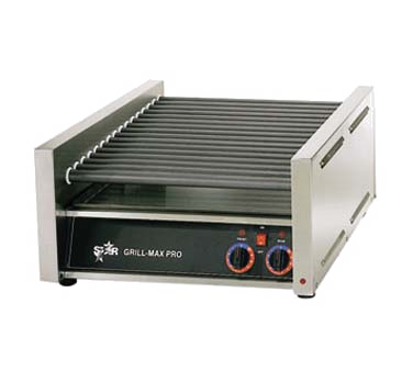 Star Mfg. 8A-50SC-120V Roller Grill, Infinite Controls, Capacity 50 Hot Dogs, Super Turn Rollers