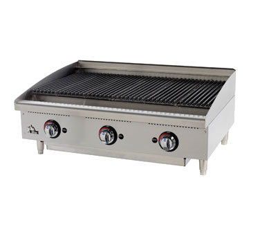 Star Mfg. 8H-6136RCBF Charbroiler, Gas, 36" Star 6136rcbd