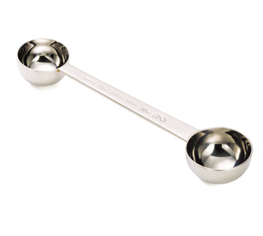 Tablecraft Products 403 Coffee Scoop, 1 & 2 Tablespoon, Stainless Steel, Mirror Finish