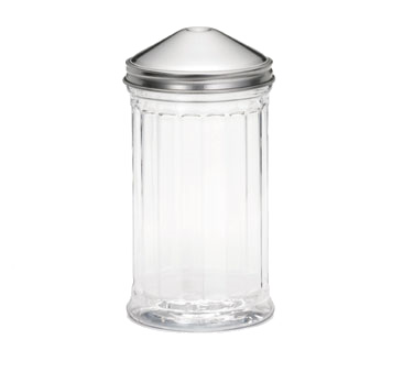 Tablecraft Products P55S Pourer, 12 Oz., Polycarbonate, Stainless Steel Center Pour Top (sold In Master Case Only - 2 Dozen)