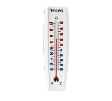 Taylor Precision 5154 Wall Thermometer, -40° To 120° F Temperature Range, Granite Look, Large Face, Recessed Tube