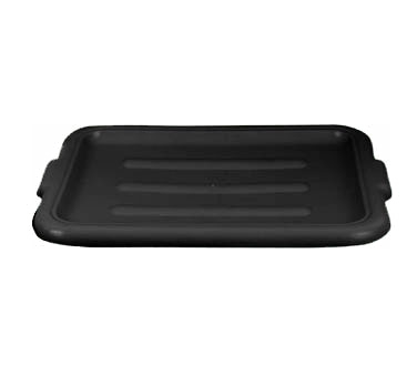 Thunder Group PLBTC001B Bus Box Cover, Stackable, High-density Polyethylene, Black, Nsf