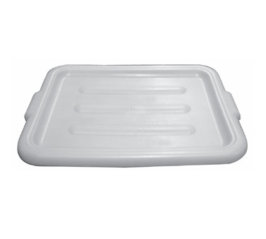 Thunder Group PLBTC001W Bus Box Cover, Stackable, Freezer Safe, High-density Polyethylene, White, Nsf