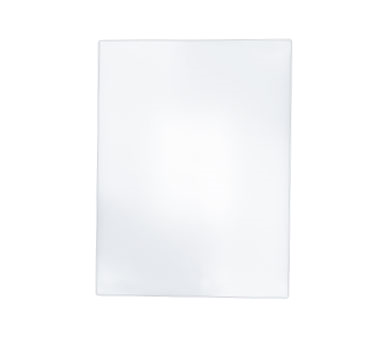 Thunder Group PLCB011 Cutting Board, 18" X 12" X 3/4", Non-absorbent, Non-skid, Smooth Edges, High-density Polyethylene, White