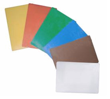 Thunder Group PLCB201505YW Cutting Board, 15" X 20" X 1/2", Non-absorbent, Non-skid Surface, Dishwasher Safe, Polyethylene, Yellow, Nsf
