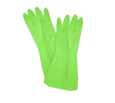 Thunder Group PLGL004GR Thunder Group, Latex Gloves, 12" Small, Green