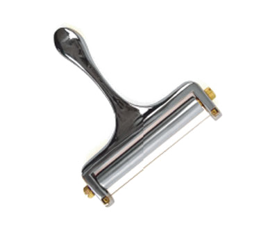 Thunder Group SLKCC005 Cheese Slicer, Hand Held, Adjustable Roller, Aluminum, Chrome-plated