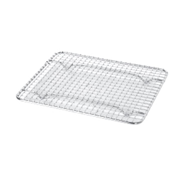 Thunder Group SLWG001 Wire Grate, 5" X 10" (1/3 Size Steam Pan), Footed, Chrome Plated
