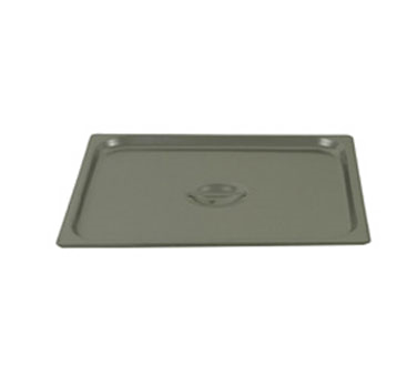 Thunder Group STPA7230C Steam Table Pan Cover, 2/3 Size, Solid With Handle, Reinforced Corners, 24 Gauge Stainless Steel, Nsf
