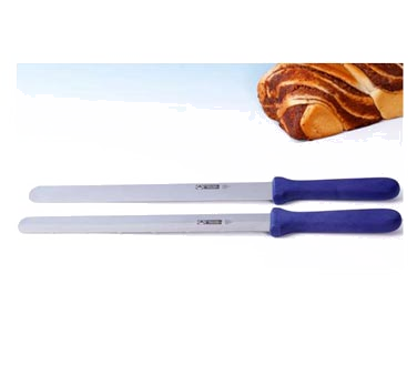 Thermohauser 50002.66183 Baker's Knife, 14"l, Saw & Wave Edge, Stainless Steel With Blue Handle