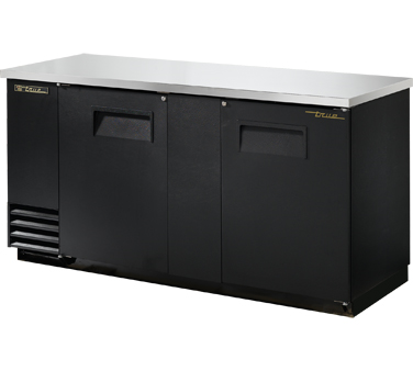 True Food Service Equipment TBB-3 Back Bar Cooler, Two-section, True Tbb-3