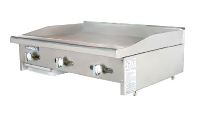 Turbo Air TAMG-36 Griddle, Gas, 36", 3/4" Plate, Counter Top