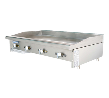 Turbo Air TAMG-48 Griddle, Gas, 48", 3/4" Plate, Counter Top