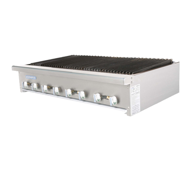 Turbo Air TARB-48 Charbroiler, 48", Radiant, Gas