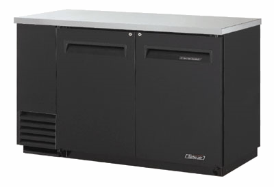 Turbo Air TBB-2SB Back Bar Cooler, 58.80", Two-section, 6 Pe Coated Adjustable Shelves