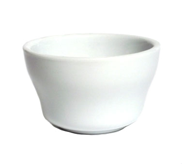 Tuxton China ALB-0752 Bouillon, 8 Oz., 4" Dia., Round, Ceramic, Microwave & Dishwasher Safe, Oven Proof, Fully Vitrified, Tuxcare®, Healthcare, Alaska/colorado, Porcelain White