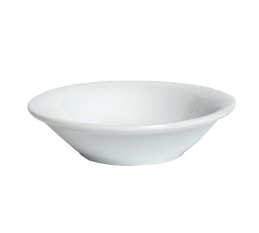 Tuxton China ALD-046 Fruit Dish, 4 Oz., 4-3/4" Dia., Round, Microwave & Dishwasher Safe, Oven Proof, Fully Vitrified, Ceramic, Tuxcare®©, Alaska/colorado, Porcelain White