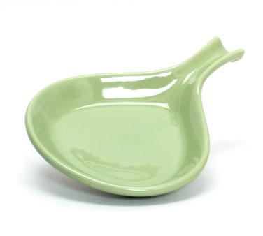Tuxton China DYP-100 Fry Pan Server, 12 Oz., 10" X 7-1/4" X 1-1/8", Microwave & Dishwasher Safe, Oven Proof, Fully Vitrified, Ceramic, Duratux®©, Assorted Colors: Butterscotch, Pistachio, Cranberry (4 Of Each Color Per Dozen)